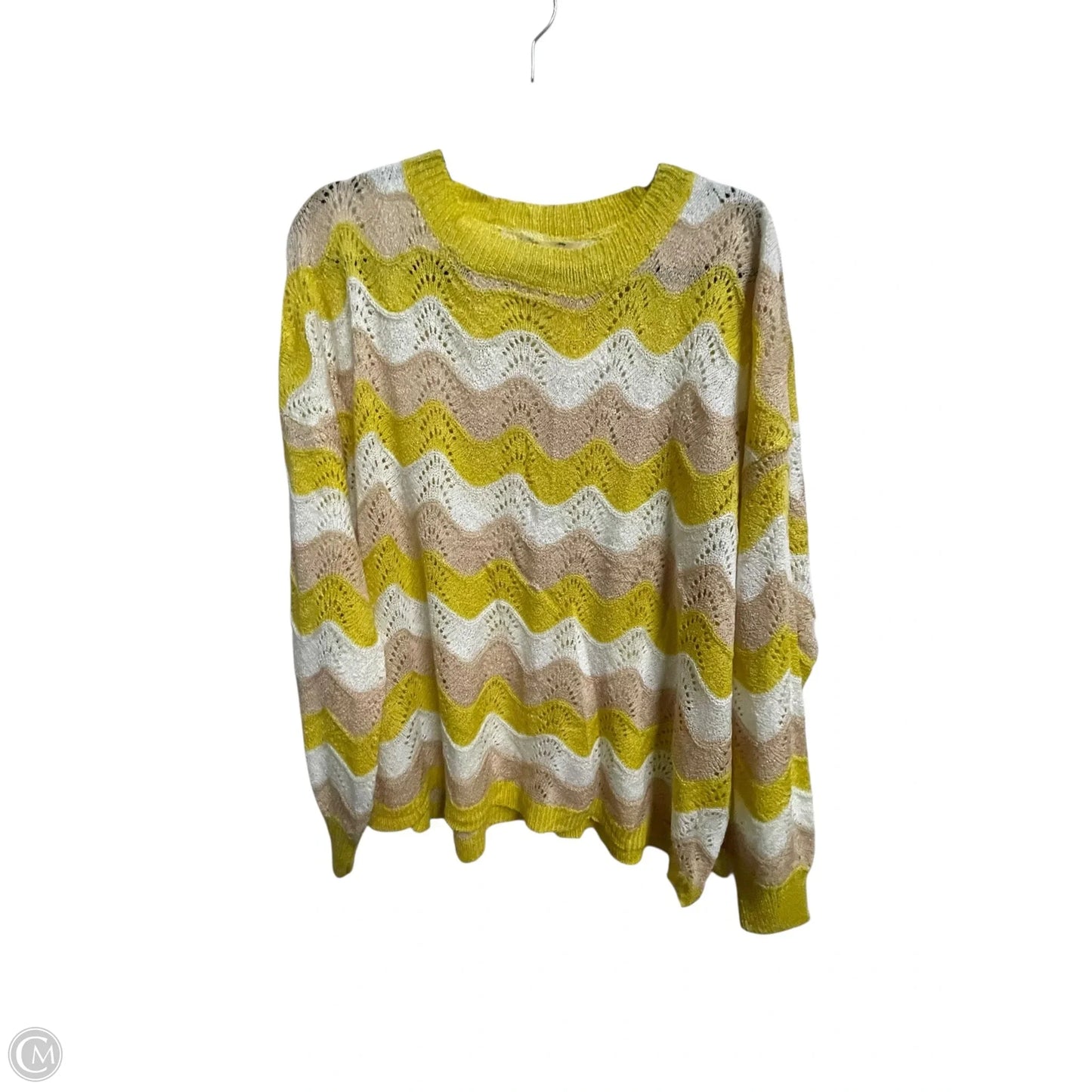 Sweater By Entro In Yellow, Size: L