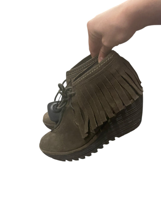 Boots Ankle Heels By Fly London  Size: 6.5