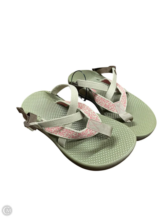 Sandals Flats By Chacos In Green, Size: 7