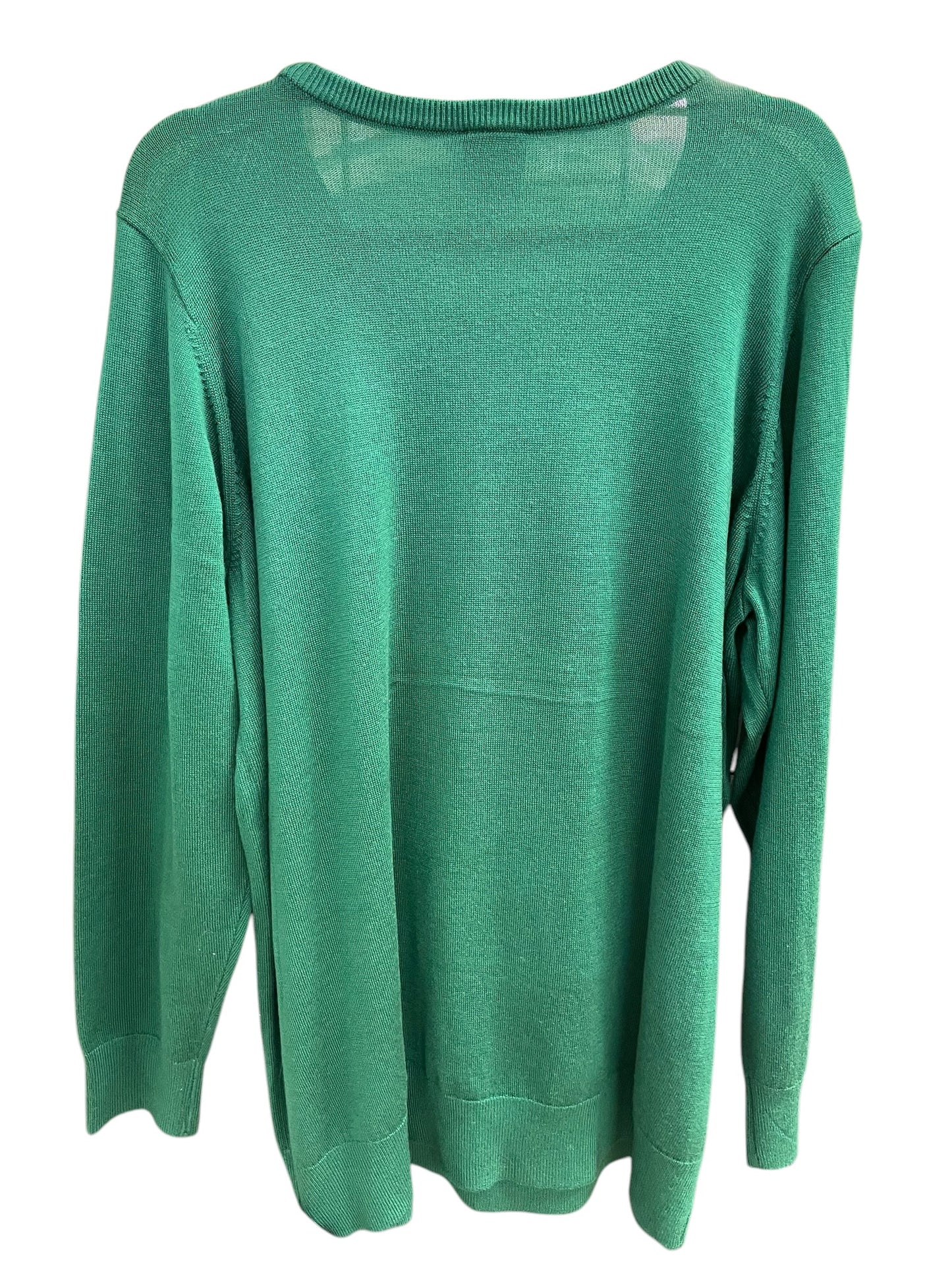 Sweater By Disney Store In Green, Size: 2x