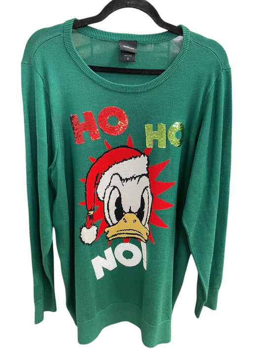 Sweater By Disney Store In Green, Size: 2x