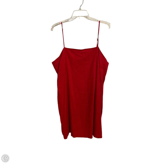 Dress Casual Short By A Pea In The Pod In Red, Size: Xl