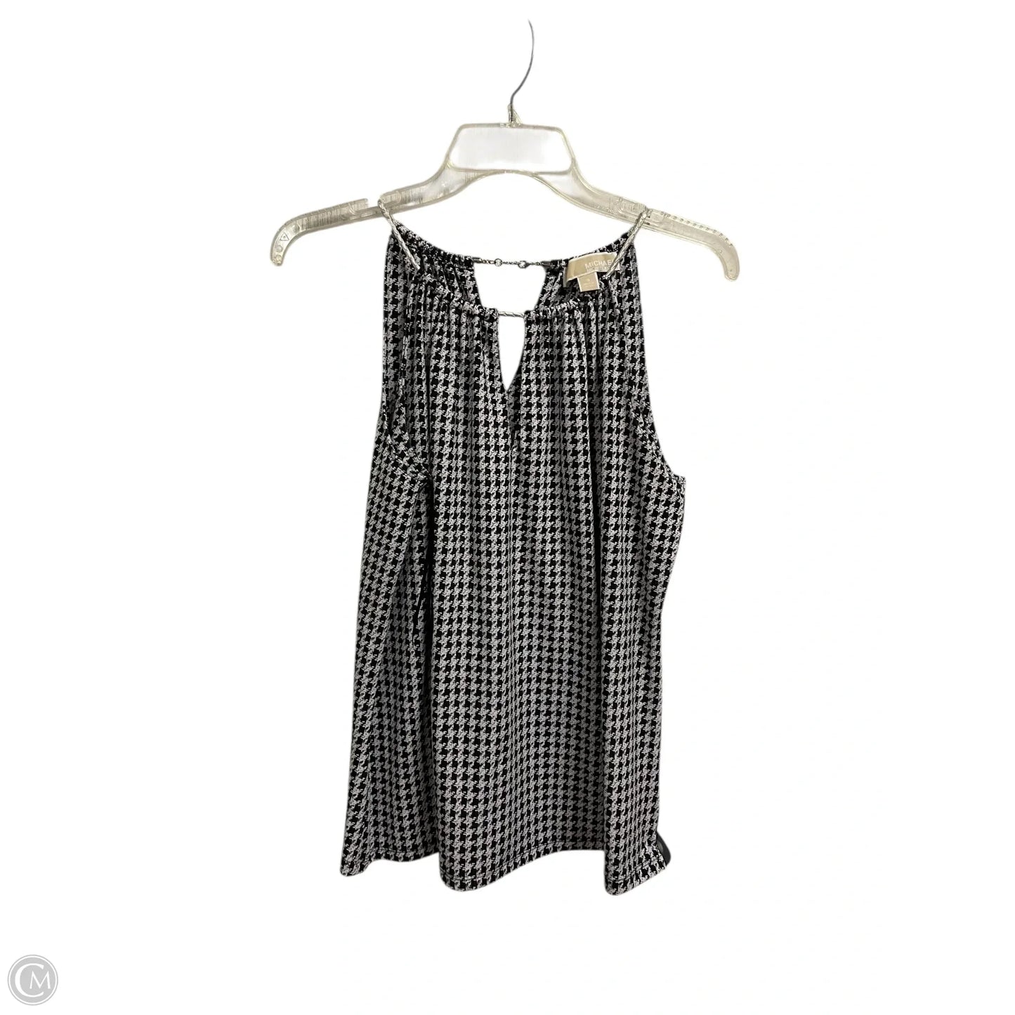 Top Sleeveless By Michael By Michael Kors In Black & White, Size: S