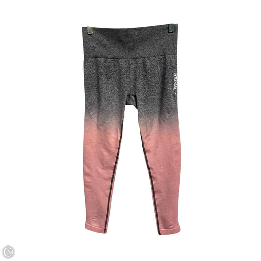 Athletic Leggings By Gym Shark In Pink, Size: S