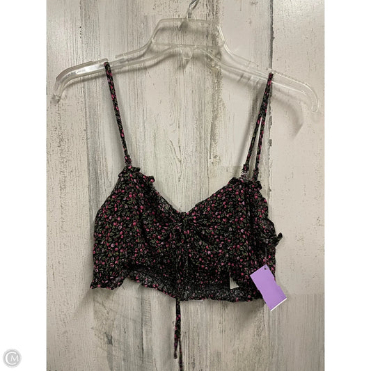 Top Sleeveless By Clothes Mentor In Black, Size: L