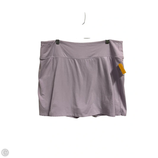 Athletic Skort By Old Navy In Purple, Size: Xl