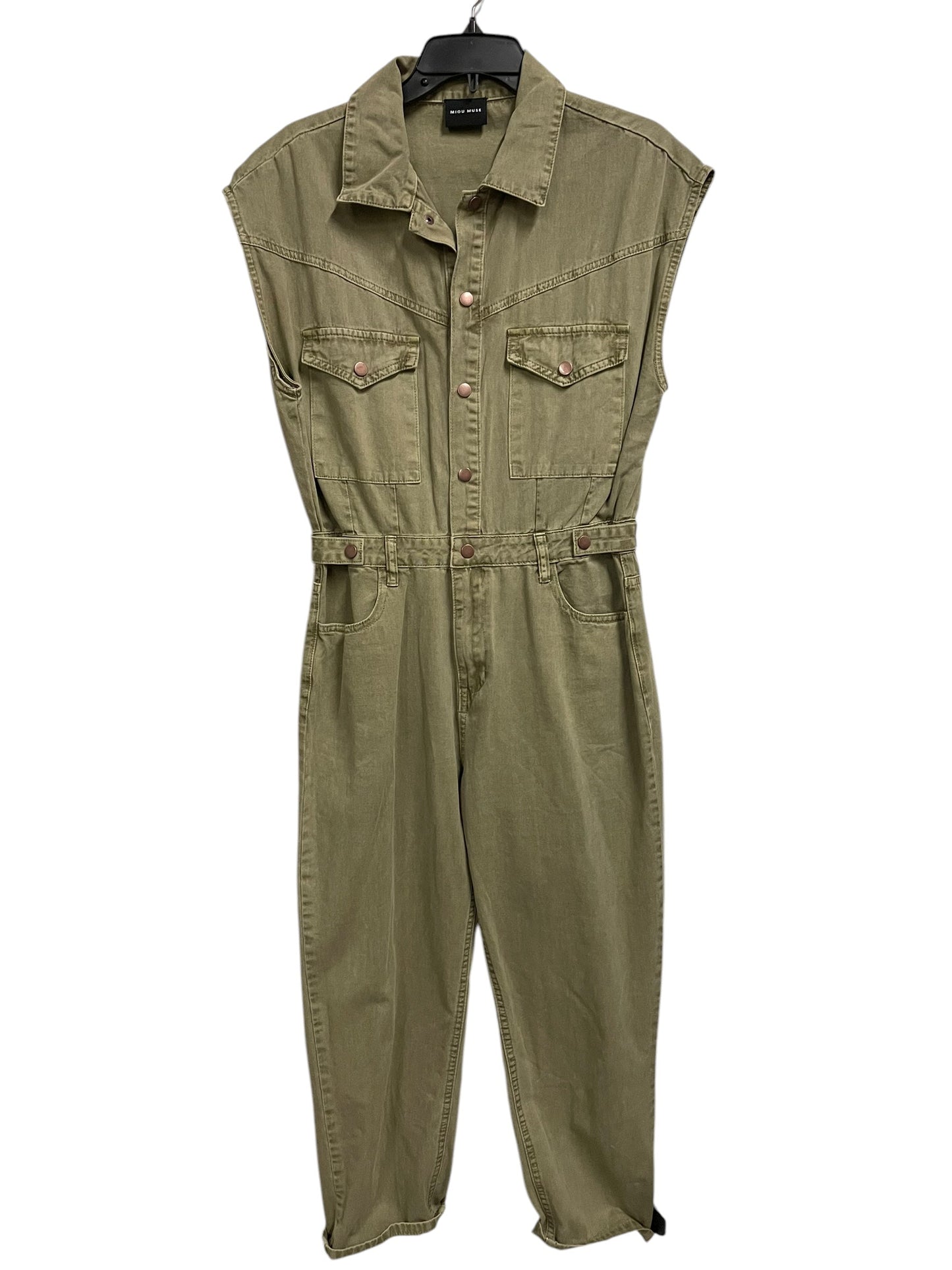 Jumpsuit By Clothes Mentor In Green, Size: M