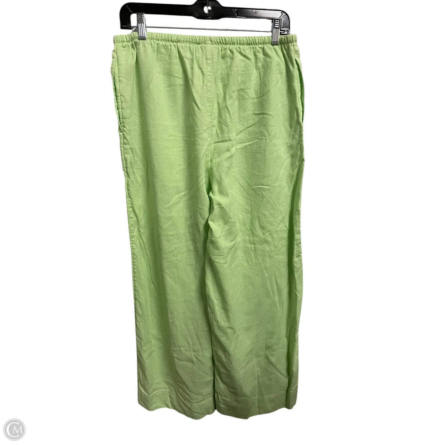 Pants Linen By A New Day In Green, Size: 4