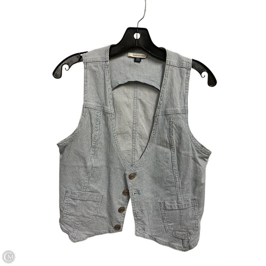 Vest Other By American Eagle In Blue & White, Size: M