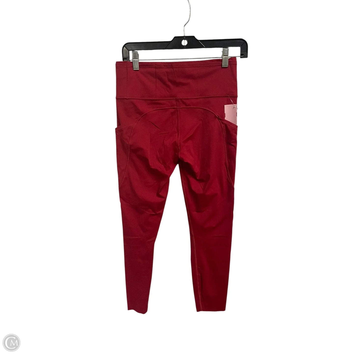 Athletic Capris By Lululemon In Red, Size: 8