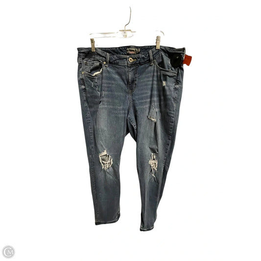 Jeans Boyfriend By Torrid In Blue Denim, Size: 20