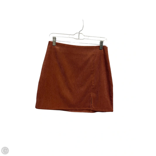 Skirt Mini & Short By Altard State In Orange, Size: M