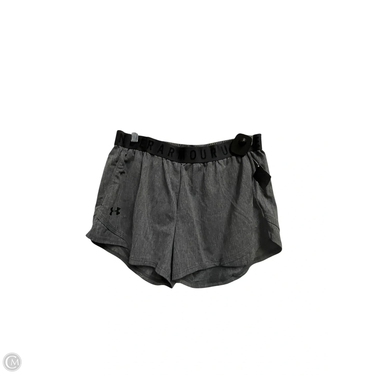 Athletic Shorts By Under Armour In Grey, Size: M