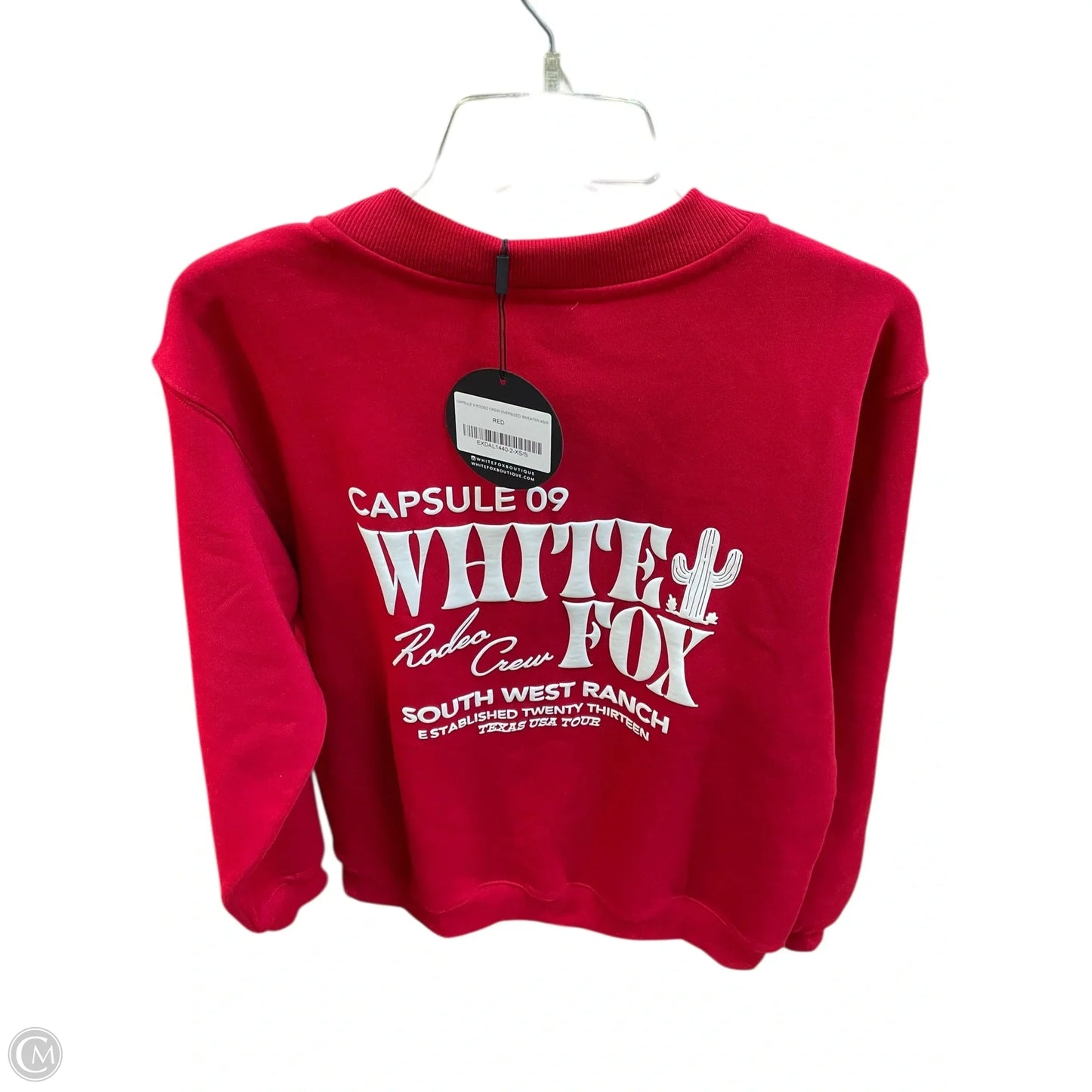 Sweater By White Fox In Red, Size: Xs
