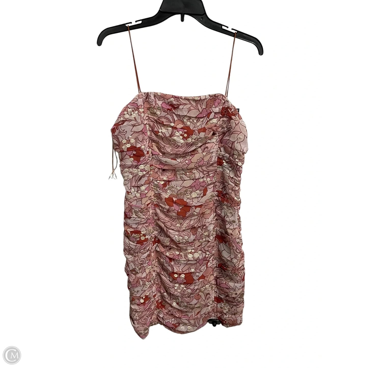 Dress Party Short By Clothes Mentor In Pink, Size: L