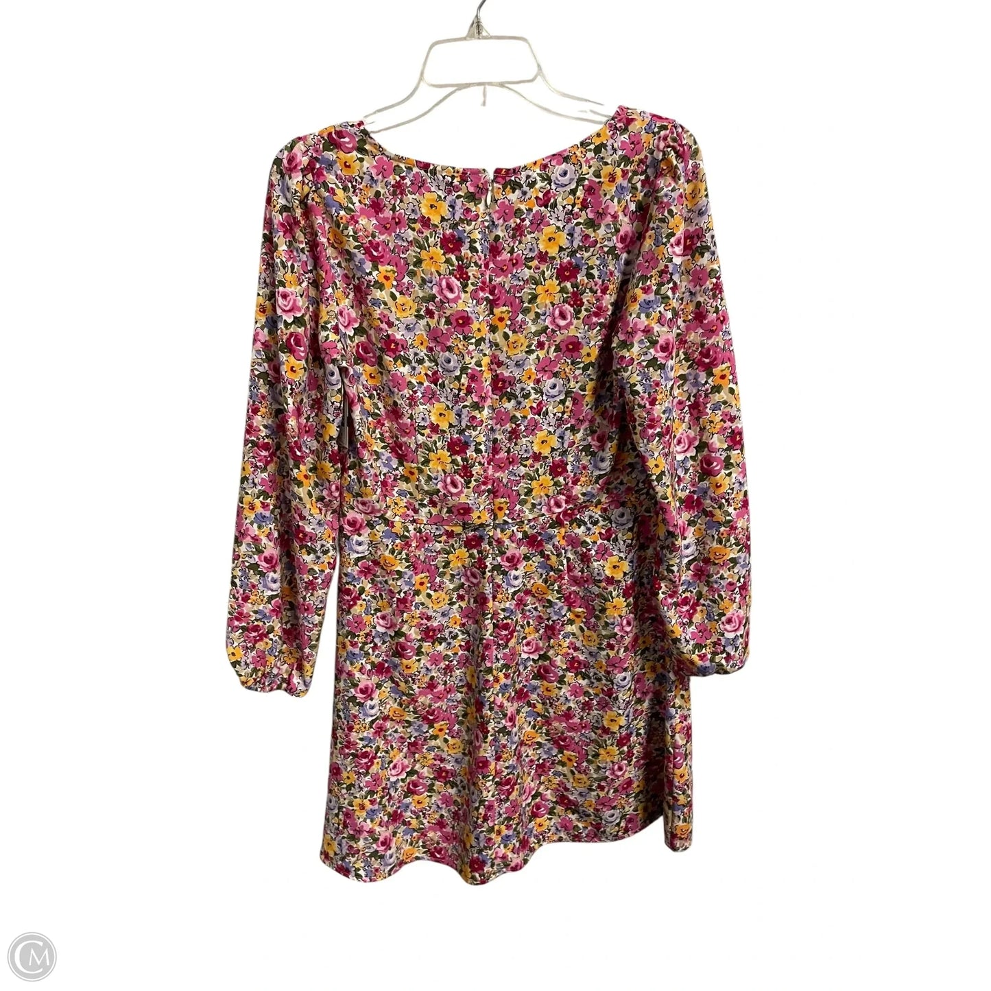 Dress Casual Short By Loft In Floral Print, Size: Xs