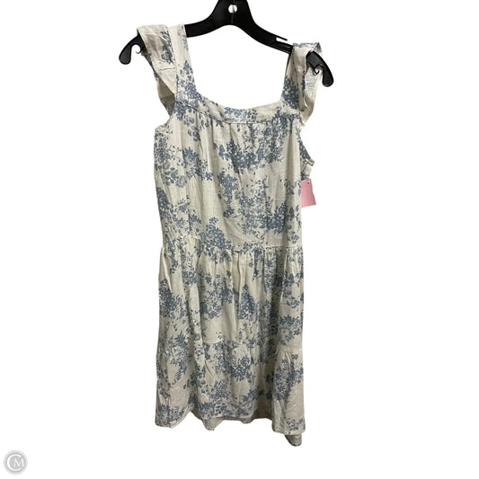 Dress Casual Short By Monteau In Floral Print, Size: S
