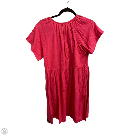 Dress Casual Midi By Universal Thread In Pink, Size: S