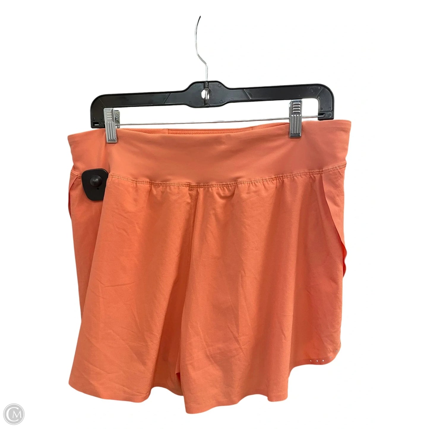 Athletic Shorts By Lululemon In Orange, Size: 10