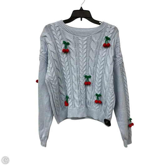 Sweater By Calligraphie In Blue, Size: L