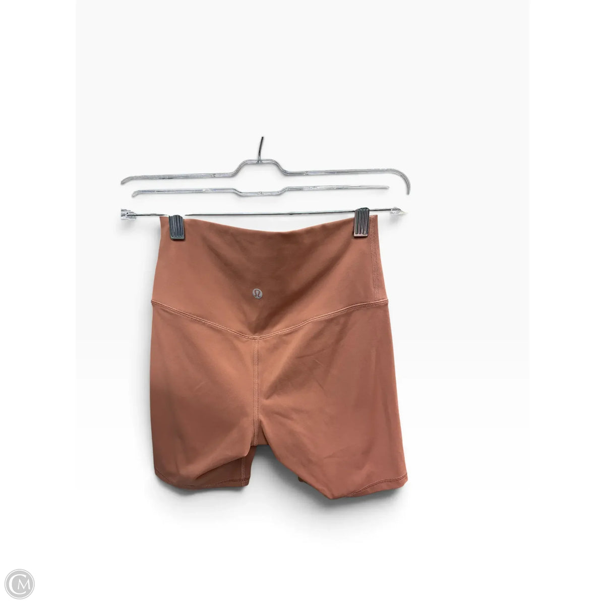 Athletic Shorts By Lululemon In Orange, Size: 4
