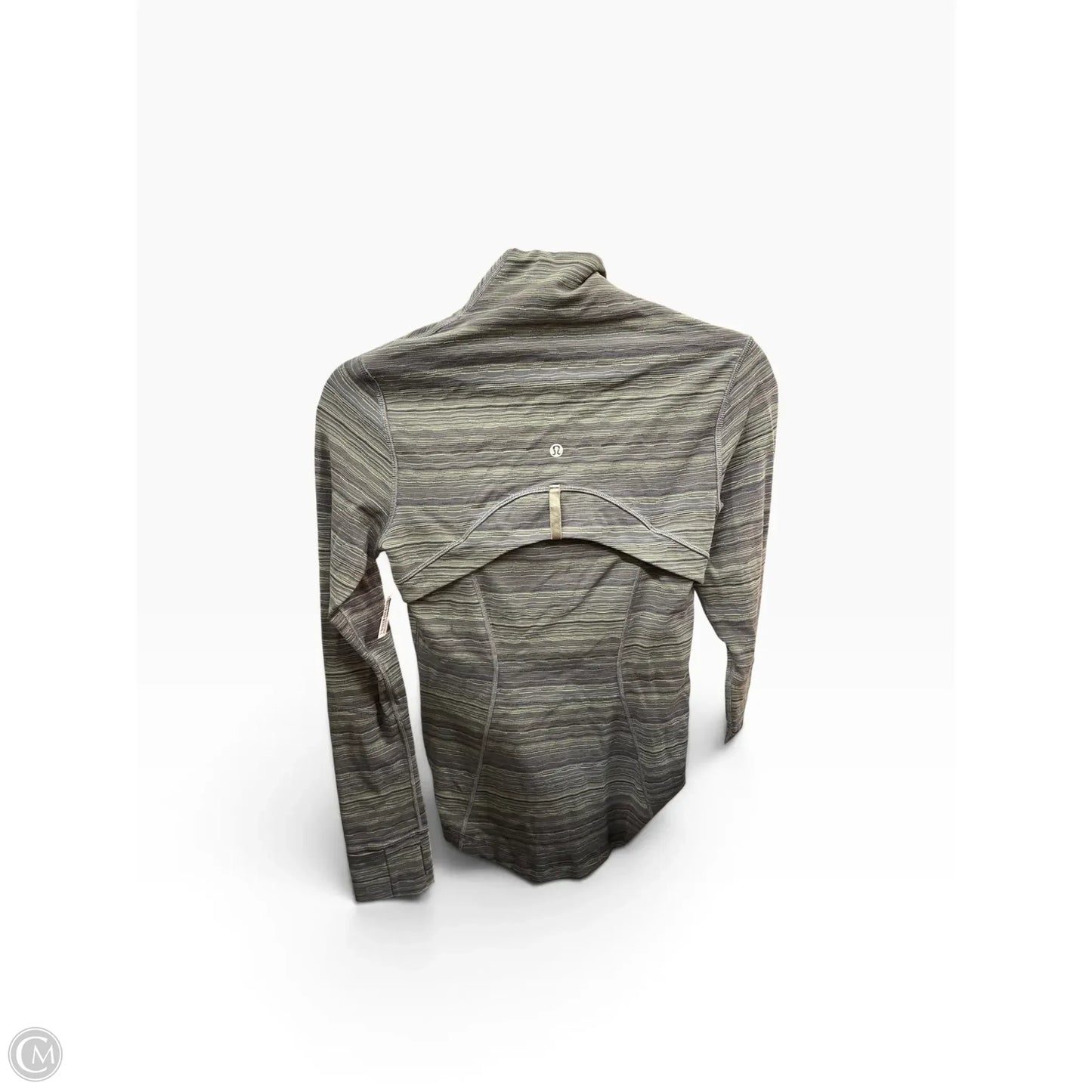 Athletic Jacket By Lululemon In Green, Size: 4