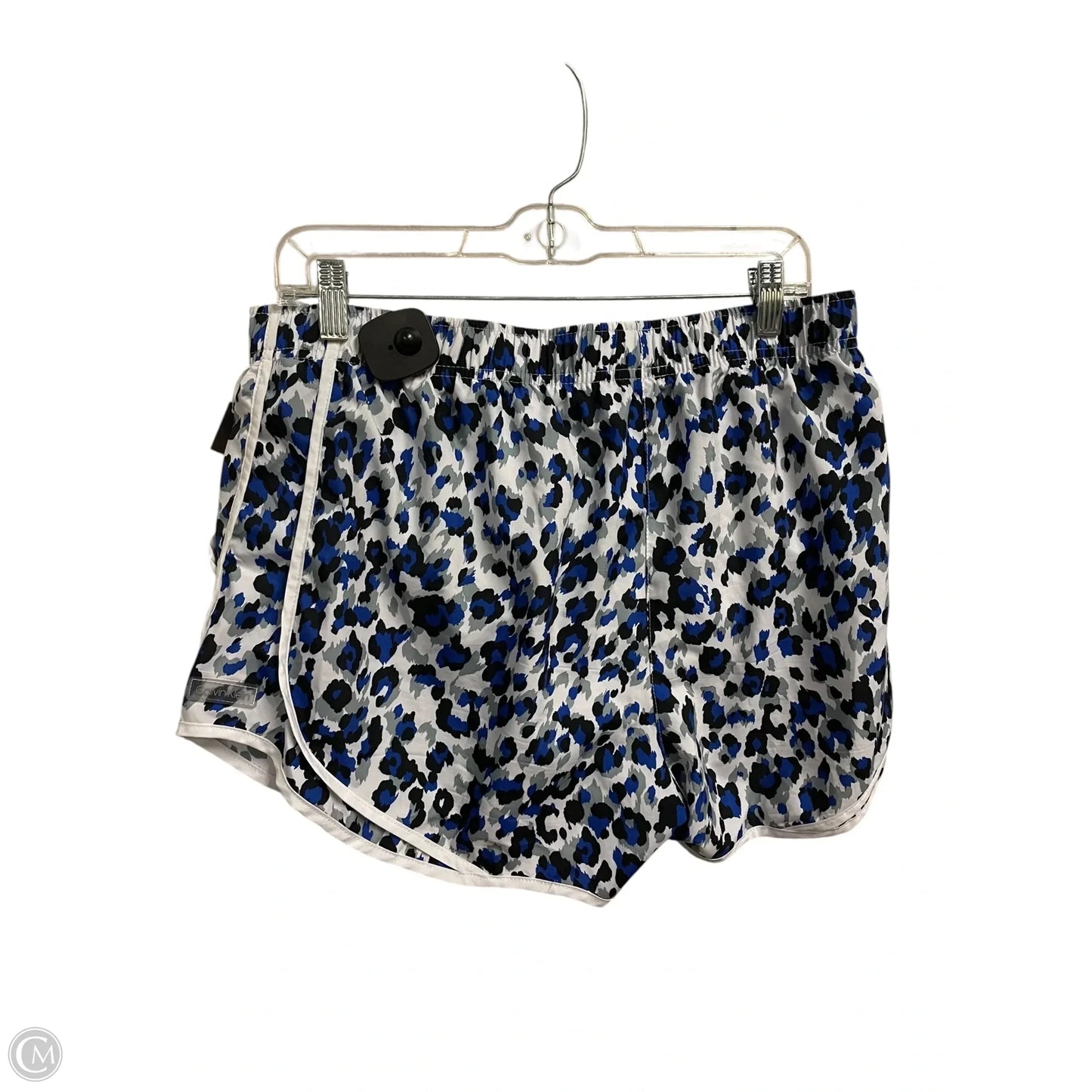 Athletic Shorts By Calvin Klein In Animal Print, Size: L
