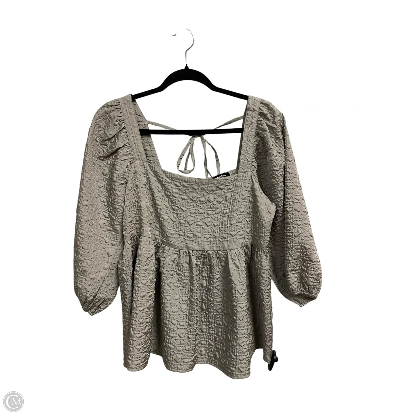 Top Long Sleeve By Mittoshop In Green, Size: L