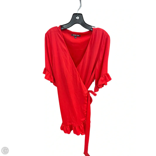 Dress Casual Short By Gianni Bini In Red, Size: Xl