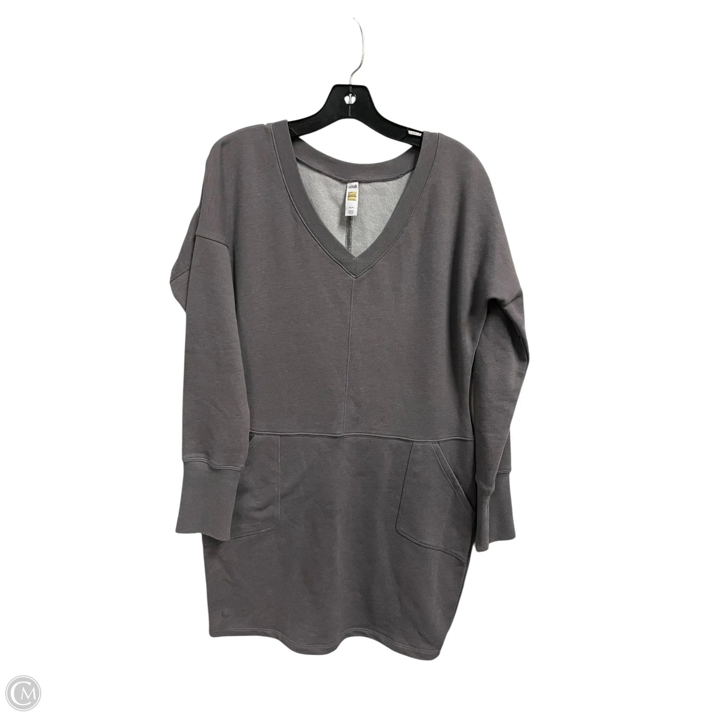 Dress Casual Midi By Lole In Grey, Size: M