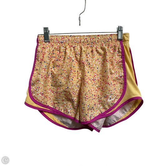 Athletic Shorts By Nike Apparel In Yellow, Size: S