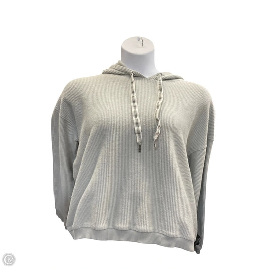 Sweatshirt Hoodie By Aerie In Blue, Size: L