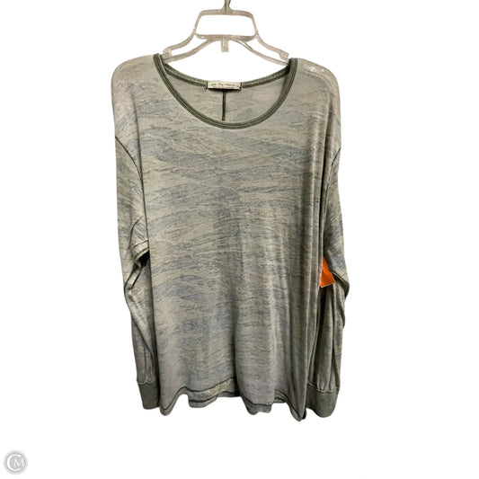 Top Long Sleeve By We The Free In Grey, Size: S