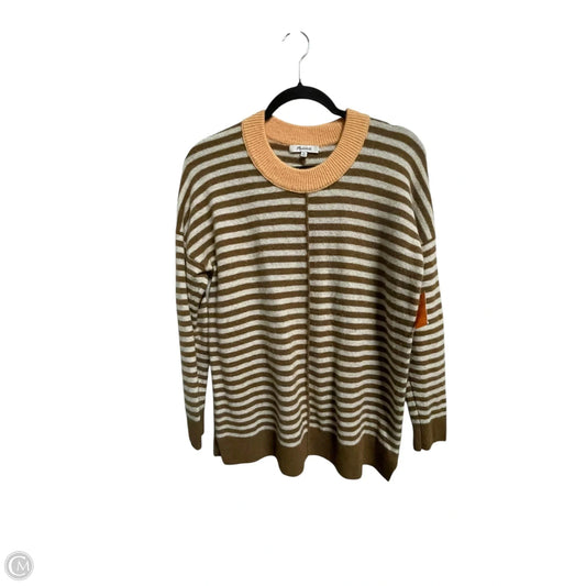 Sweater By Madewell In Brown & Orange, Size: Xs