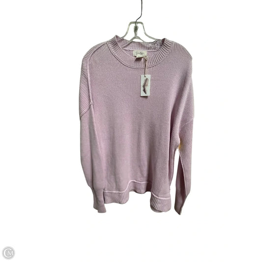 Sweater By Jessica Simpson In Pink, Size: L