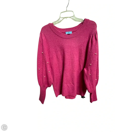 Sweater By Cece In Pink, Size: L
