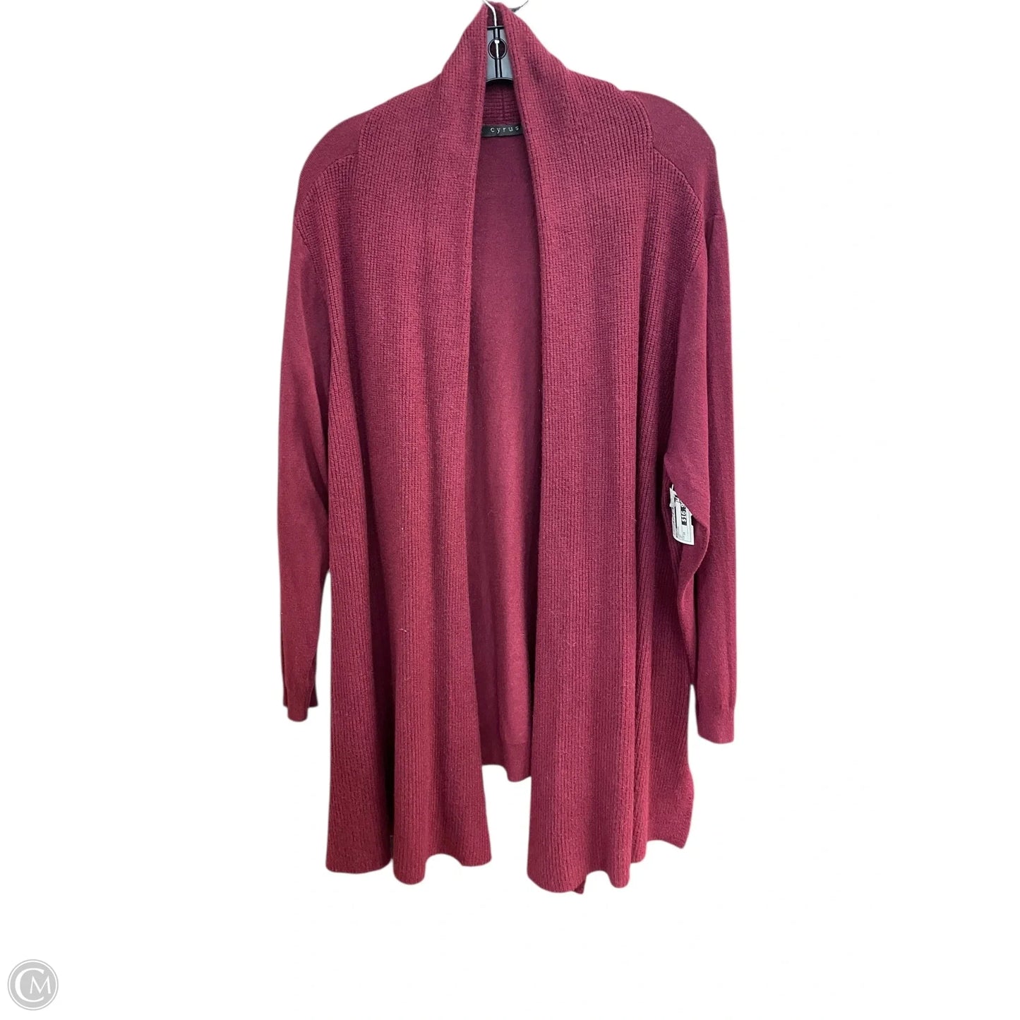 Cardigan By Cyrus In Red, Size: 3x