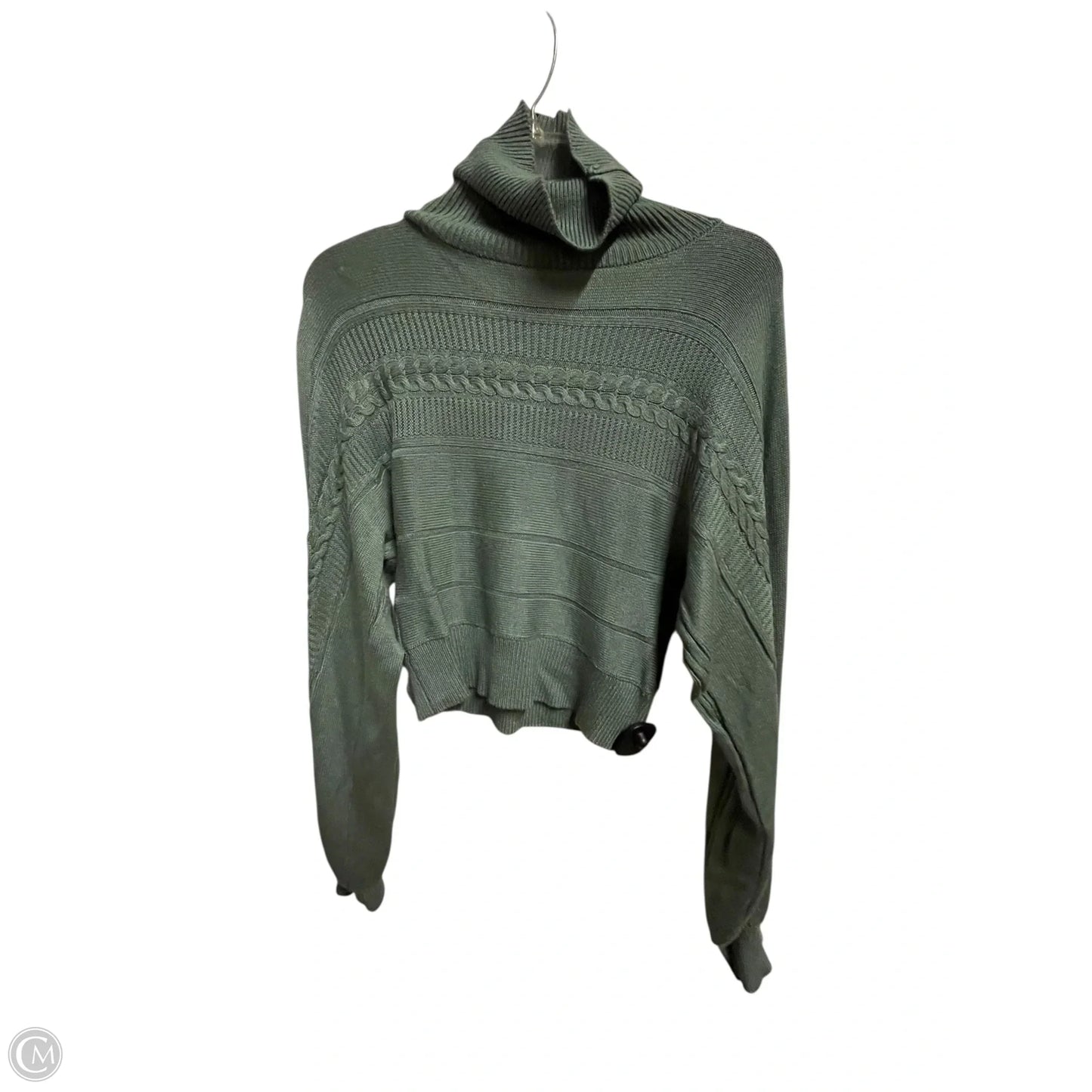 Sweater By Guess In Green, Size: L