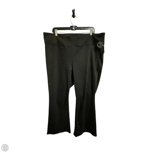 Jeans Flared By Old Navy In Black Denim, Size: 20