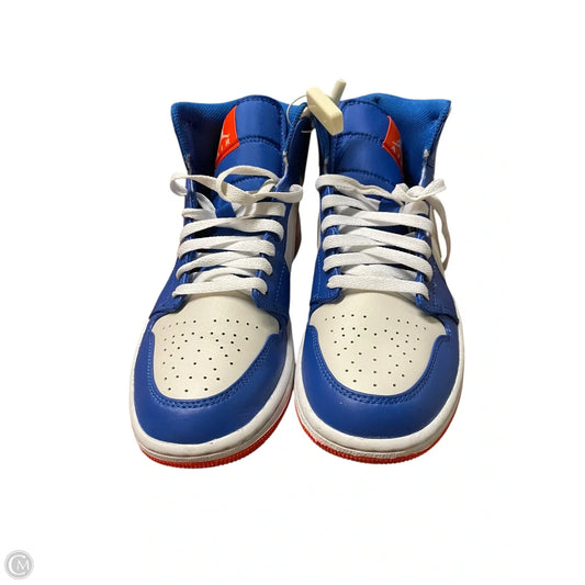 Shoes Luxury Designer By Jordan In Multi-colored, Size: 9