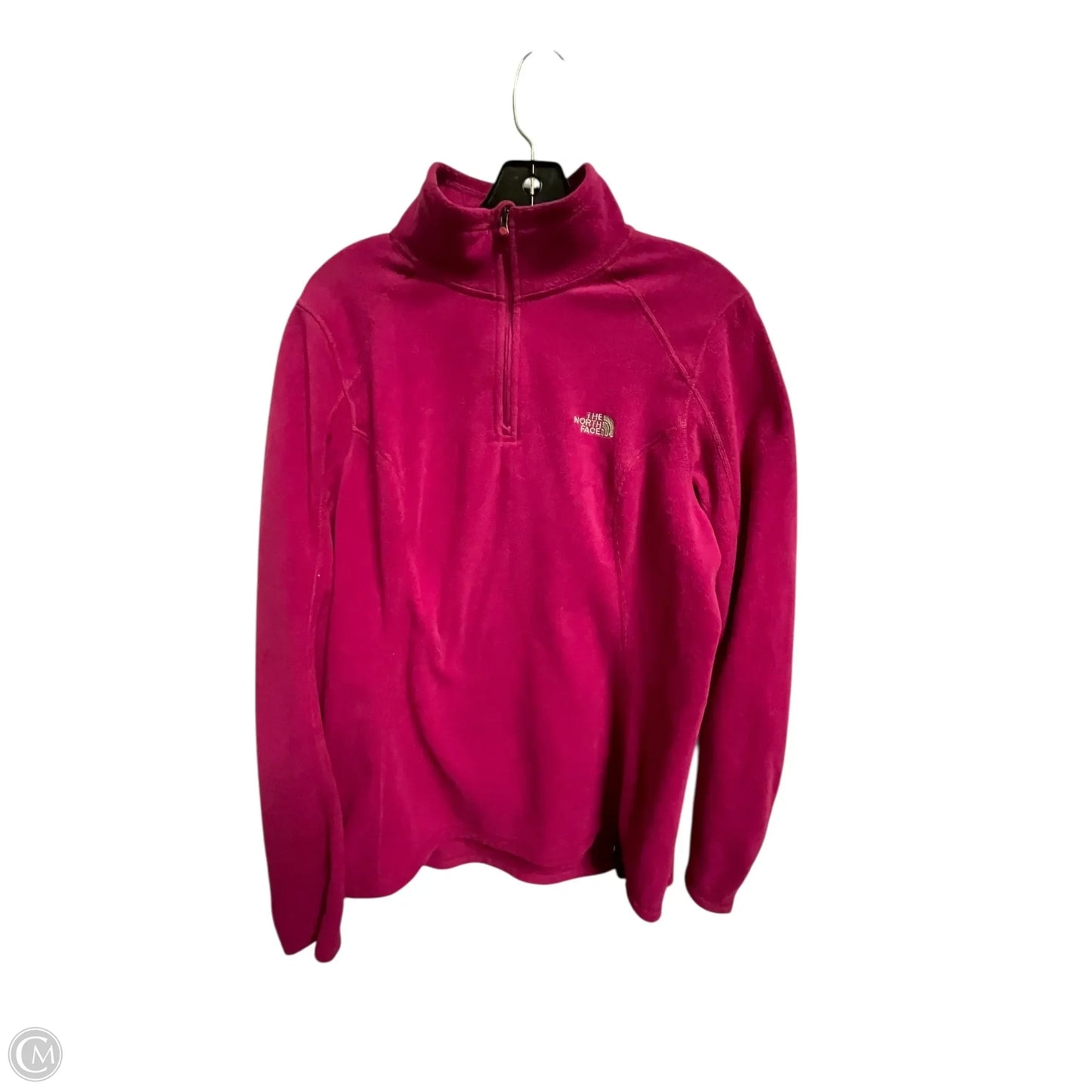 Athletic Sweatshirt Collar By The North Face In Pink, Size: L