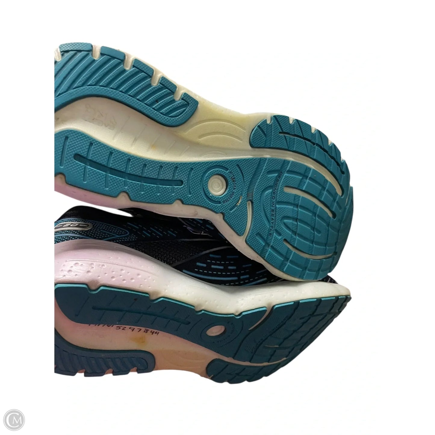 Shoes Athletic By Brooks In Navy, Size: 8