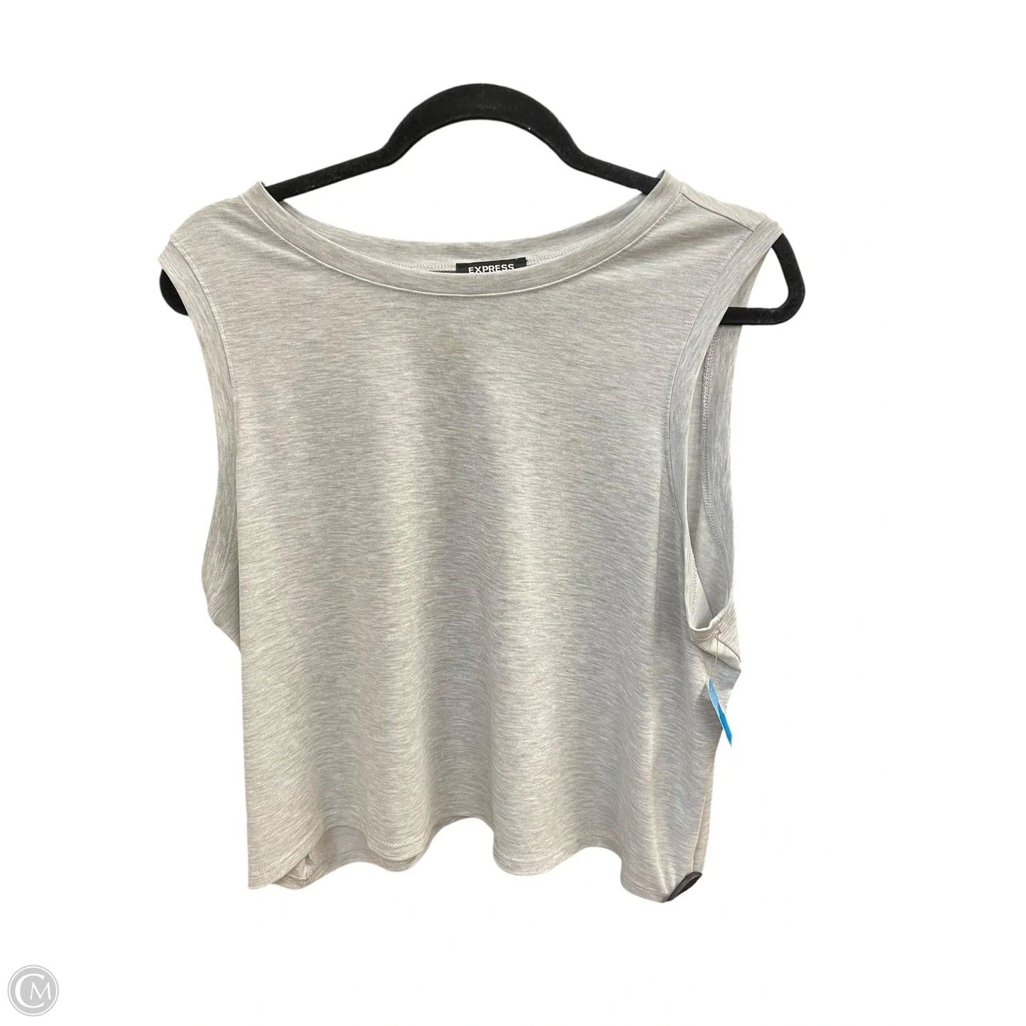 Tank Top By Express In Grey, Size: Xl