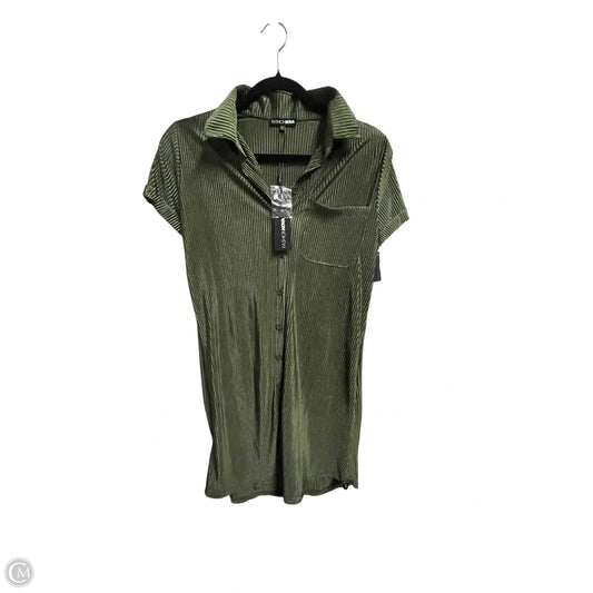 Dress Casual Short By Fashion Nova In Green, Size: M