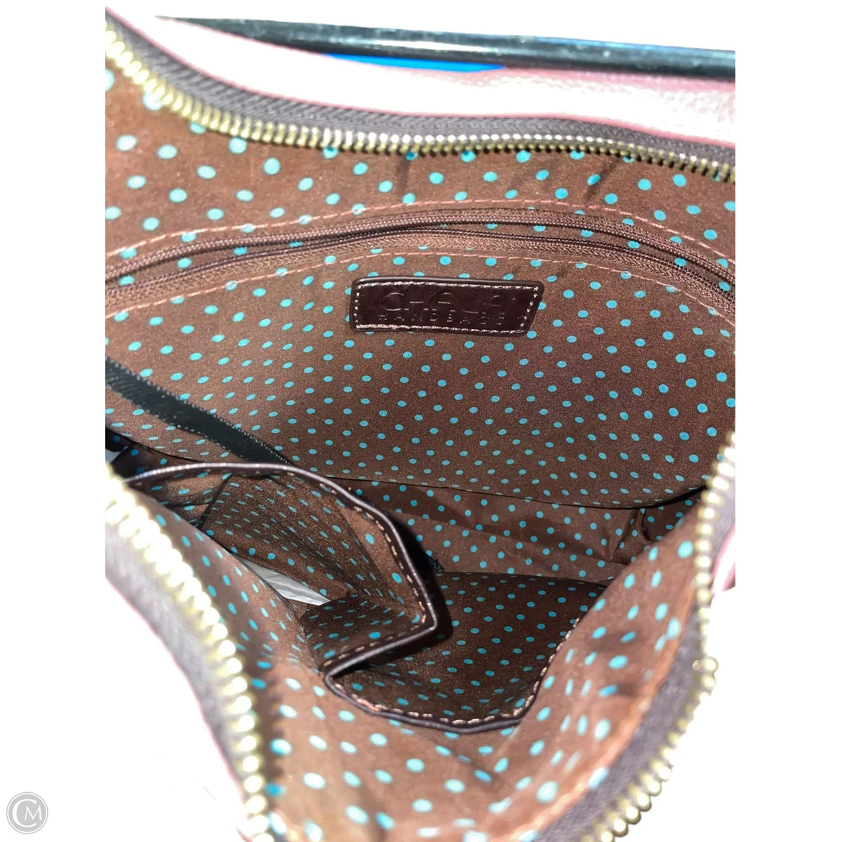 Handbag Leather By Chala, Size: Large