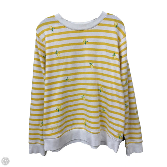 Sweater Designer By Lilly Pulitzer In Yellow, Size: M