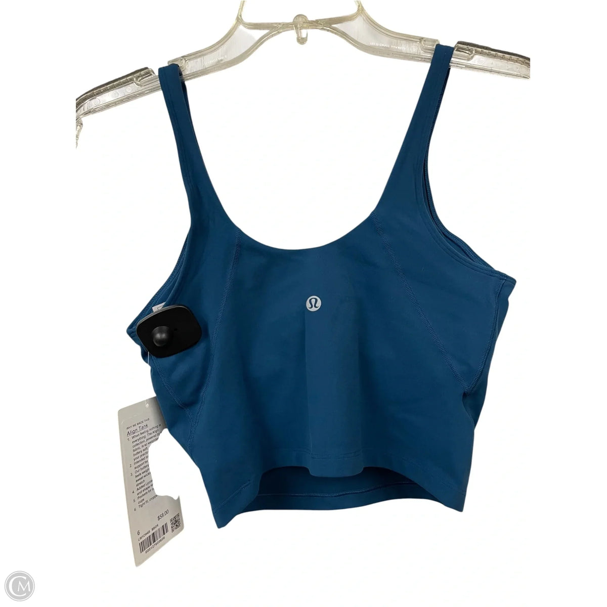 Athletic Bra By Lululemon In Blue, Size: 6