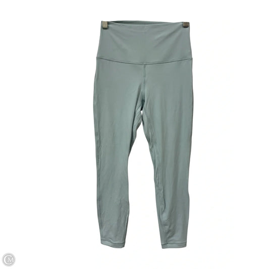 Athletic Leggings By Lululemon In Blue, Size: 6