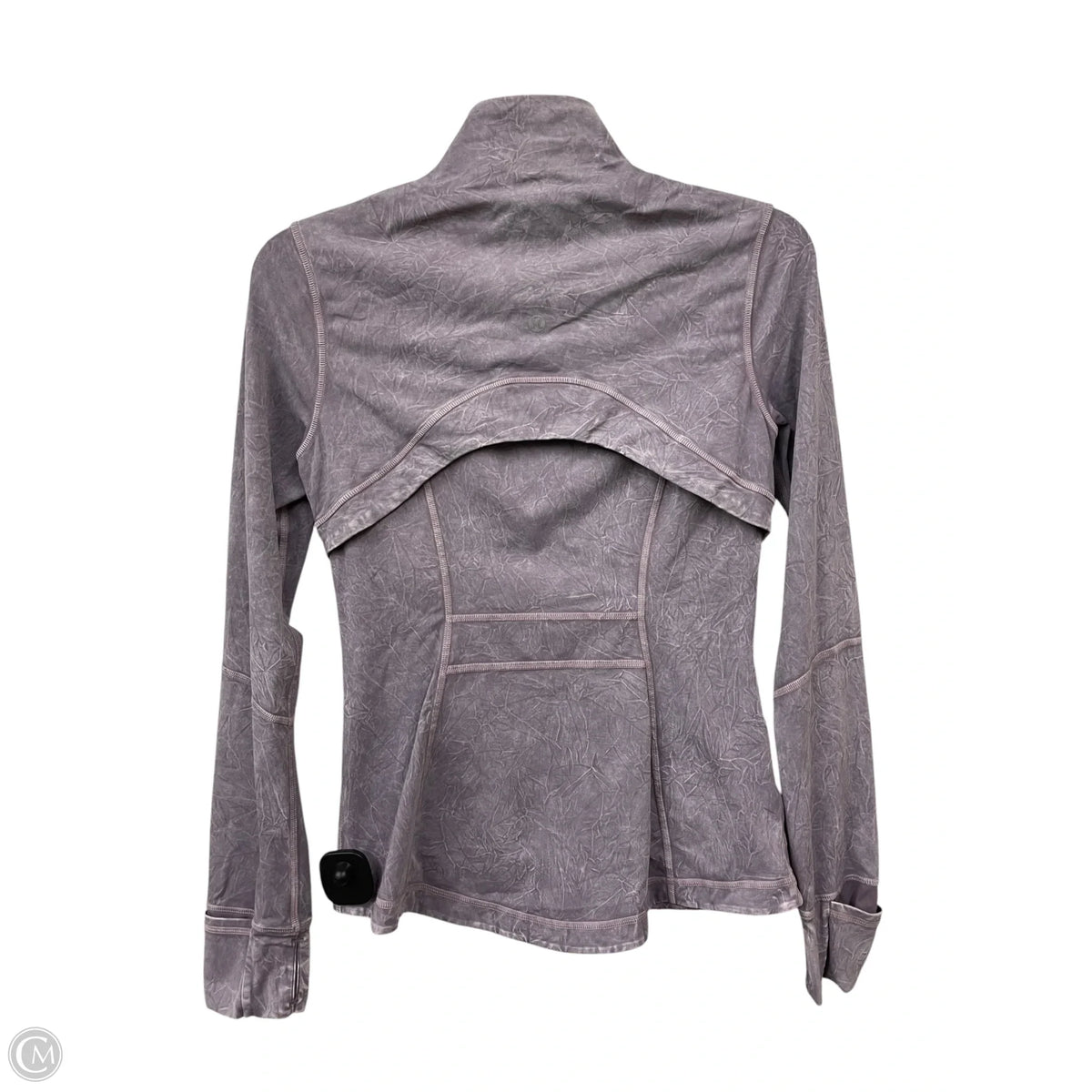 Athletic Jacket By Lululemon In Purple, Size: 6