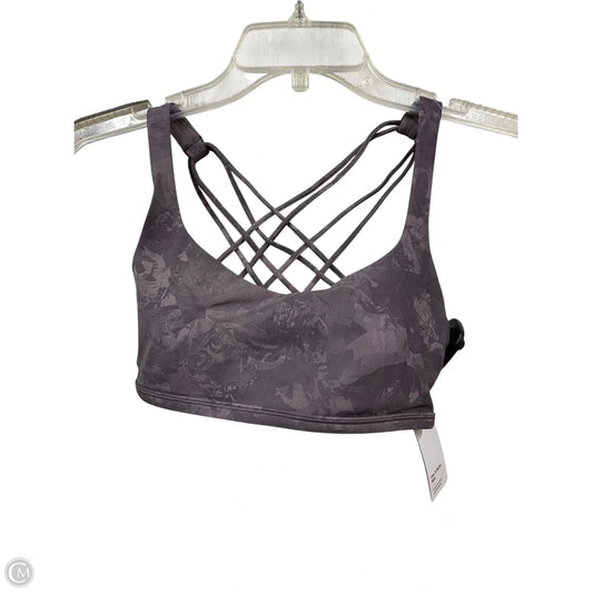 Athletic Bra By Lululemon In Purple, Size: 6